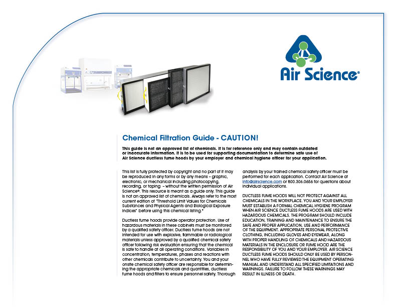 Guide to Ductless Fume Hoods and Activated Carbon Filters